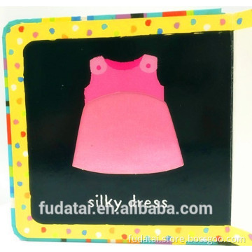 FDT customized children lovely and soft toy high quality board book hard cover